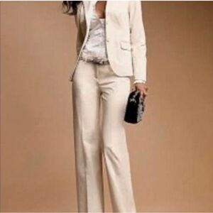 Victoria's Secret Cream Blazer, 90s Vintage EUC Body By Victoria Size 8